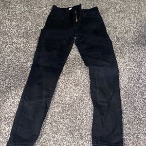 Black Eunina Crop Jeans